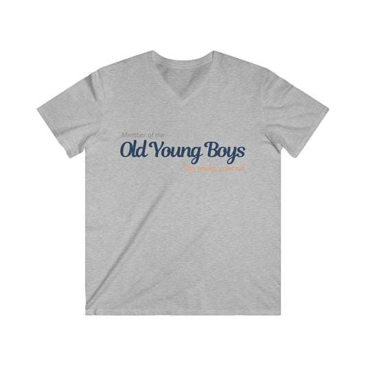 Old Young Boys T-shirt V-neck